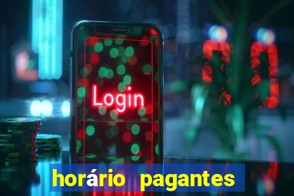 horário pagantes do fortune tiger